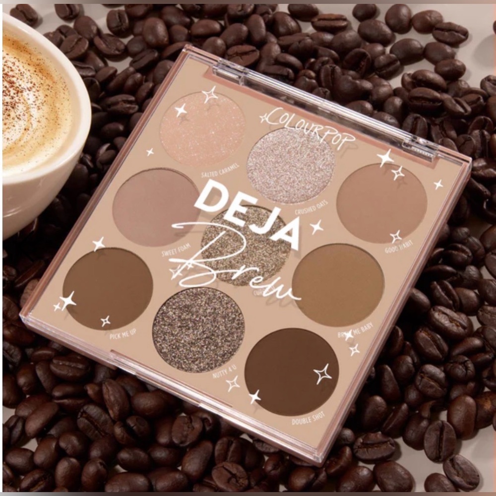 ColourPop Deja Brew Eyeshadow Palette - Picture 1 of 4